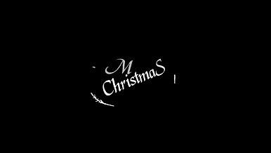 浓情圣诞节文字徽标AE模板视频的预览图